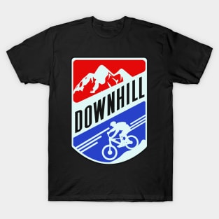 Downhill Mountain Bike MTB Cycling Cyclist T-Shirt